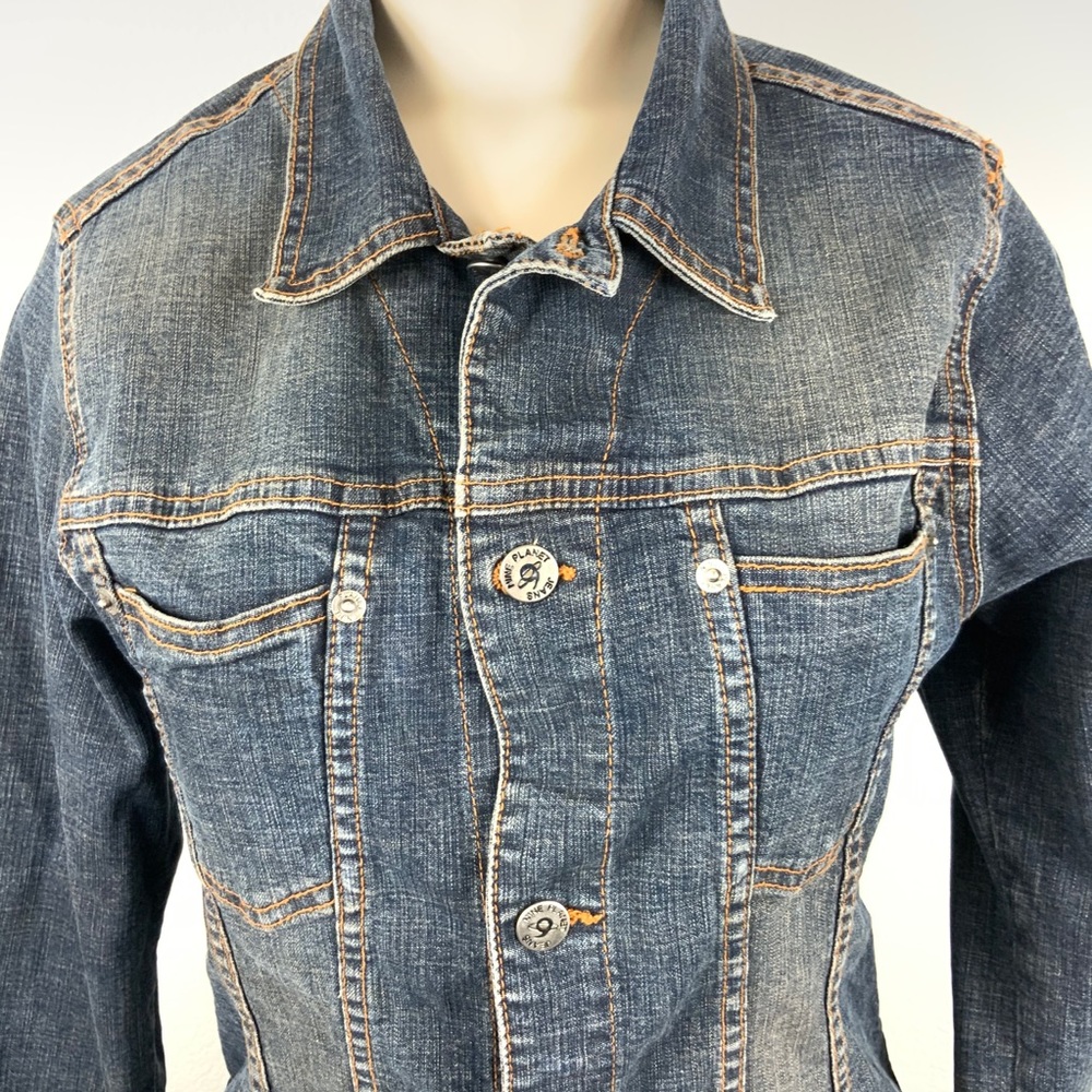 Nine Planet Jean Jacket Sz M